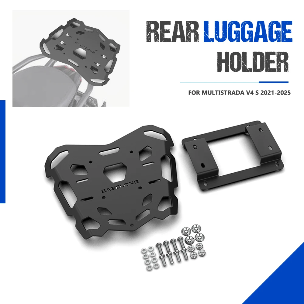 FOR DUCATI MULTISTRADA V4 S 2021-2022-2023-2024-2025 Motorcycle Rear Rack Tail Rack Luggage Holder Bracket MULTISTRADA V4 S FULL
FOR DUCATI MULTISTRADA V4 S 2021-2022-2023-2024-2025 Motorcycle Rear Rack Tail Rack Luggage Holder Bracket MULTISTRADA V4 S FULL