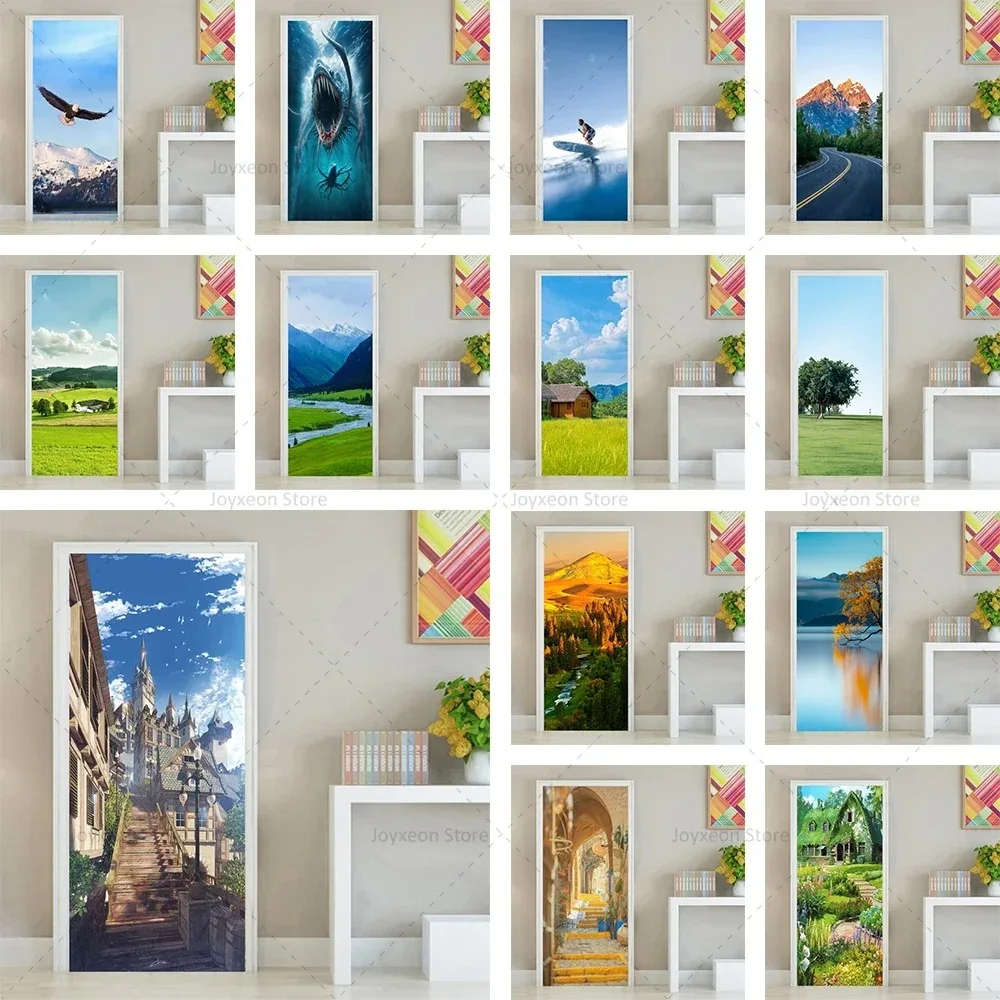 Magic Town Door Sticker Summer Green Plant Poster Vinyl PVC Waterproof Self-adhesive Home Decoration Wallpaper Door Sticker
Magic Town Door Sticker Summer Green Plant Poster Vinyl PVC Waterproof Self-adhesive Home Decoration Wallpaper Door Sticker