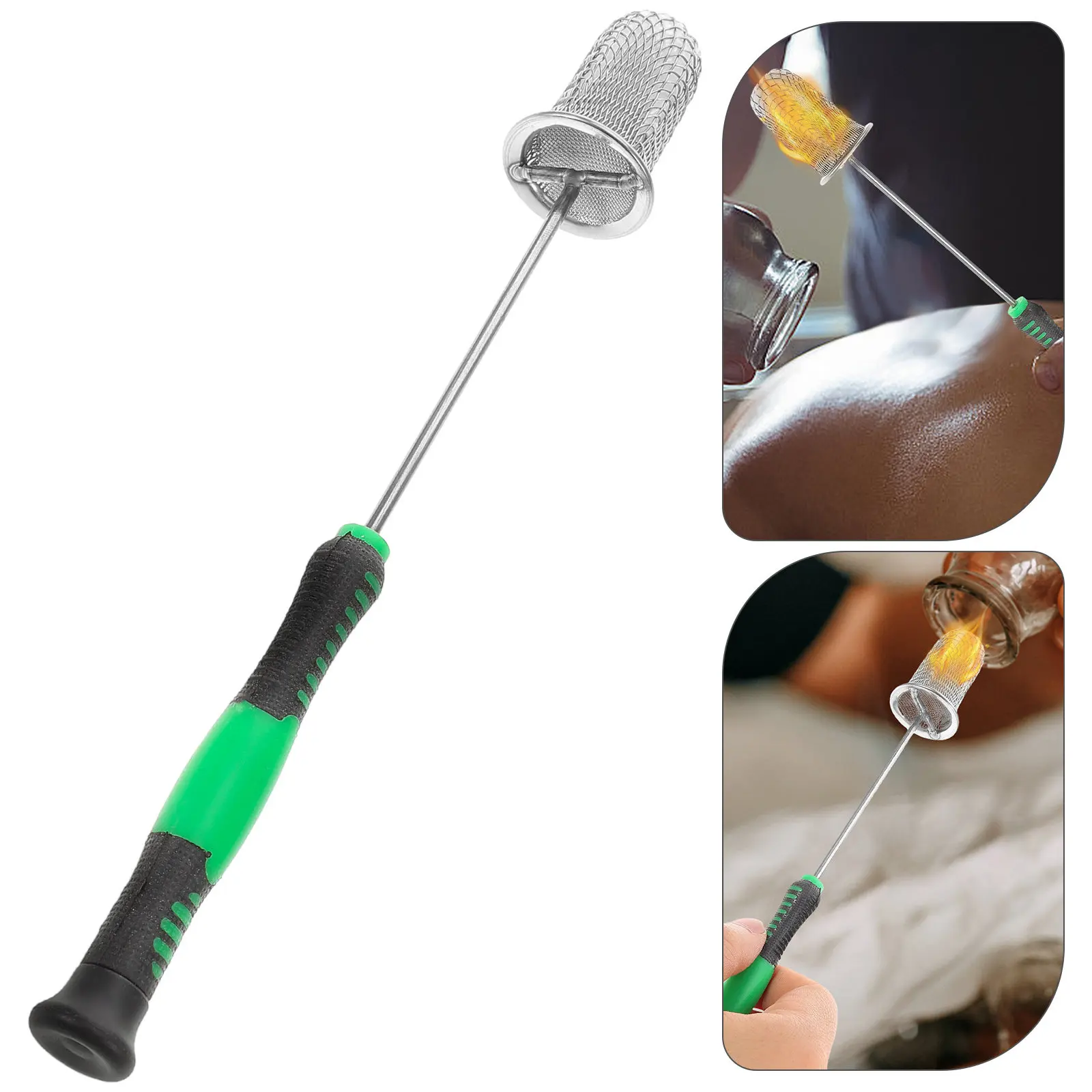Cupping Igniter Stick Heat Resistant Handle Replaceable Cotton Ball Head Strong Reliable Fire Rod Tool for Vacuum Cupping
Cupping Igniter Stick Heat Resistant Handle Replaceable Cotton Ball Head Strong Reliable Fire Rod Tool for Vacuum Cupping