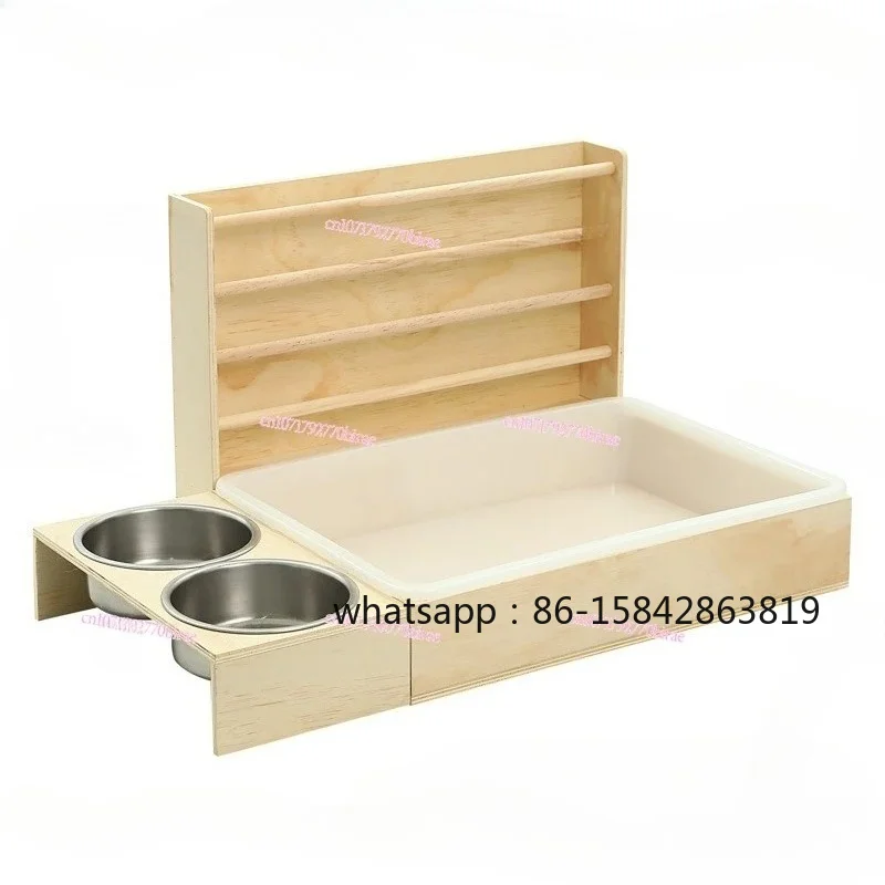 Rabbit Grass Shelf Rabbit Cage Ornamental Feeder Feeding Box Breeding Home Encryption Quail Nest Hamster Nest Set
Rabbit Grass Shelf Rabbit Cage Ornamental Feeder Feeding Box Breeding Home Encryption Quail Nest Hamster Nest Set