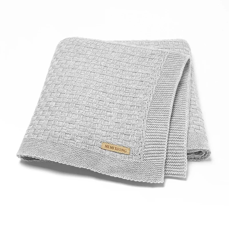 Cotton Baby Blankets Knit Breathable Infant Stroller Swaddle Sleep Covers Soft Newborn Girls Boys Bed Plaid Quilt Basket 90*70CM
Cotton Baby Blankets Knit Breathable Infant Stroller Swaddle Sleep Covers Soft Newborn Girls Boys Bed Plaid Quilt Basket 90*70CM