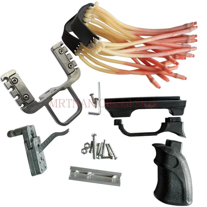 304 Stainless Steel Casting Mechanical Slingshot DIY Accessories Sliding Module Trigger Strong Rubber Band Slingshot Accessori
304 Stainless Steel Casting Mechanical Slingshot DIY Accessories Sliding Module Trigger Strong Rubber Band Slingshot Accessori