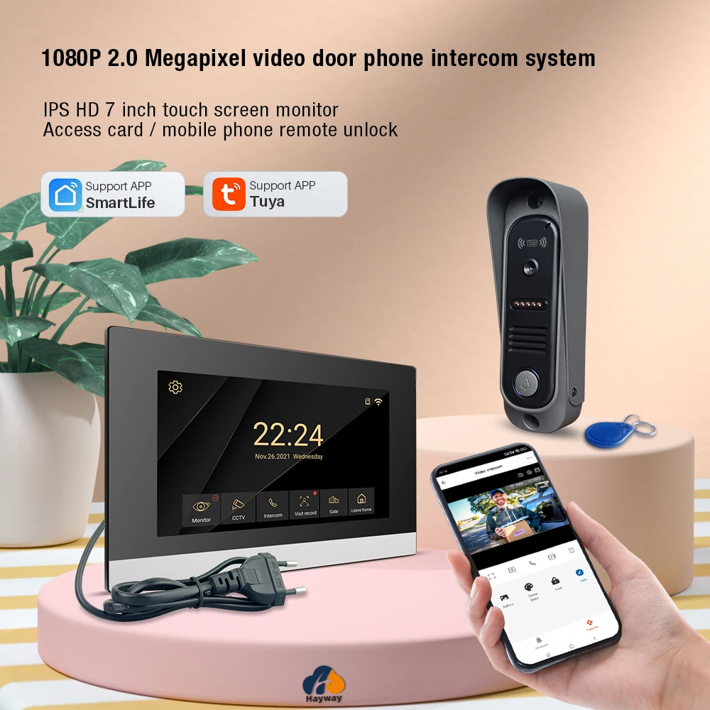 Wireless Wifi Video Doorbell System,
Wireless Wifi Video Doorbell System,