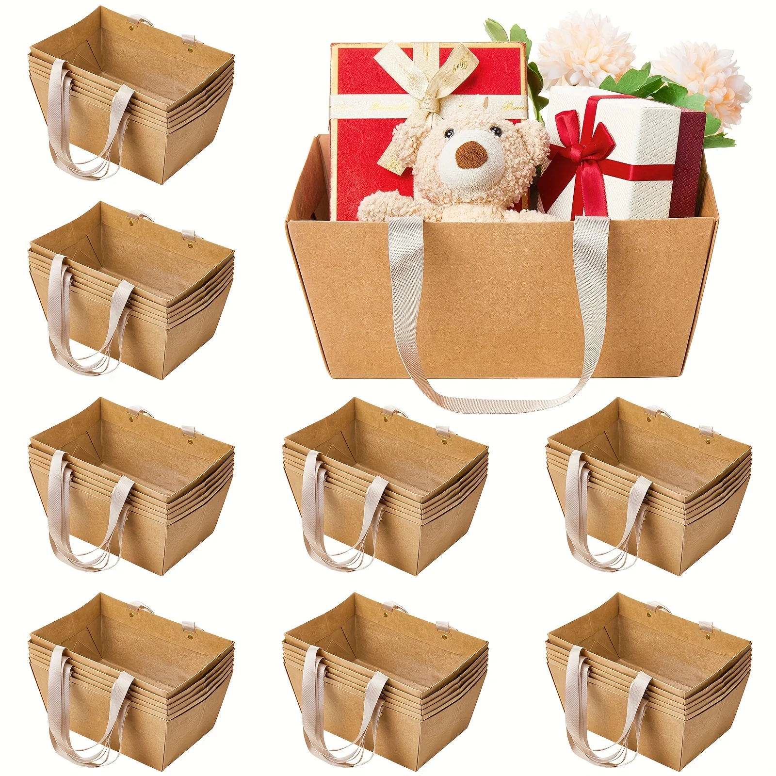 48 Empty Gift Bags For, Perfect for Parties, Weddings, And Anniversaries. Includes Handles And Measures 9.8 X 6.5 X 4.3 Inches
48 Empty Gift Bags For, Perfect for Parties, Weddings, And Anniversaries. Includes Handles And Measures 9.8 X 6.5 X 4.3 Inches