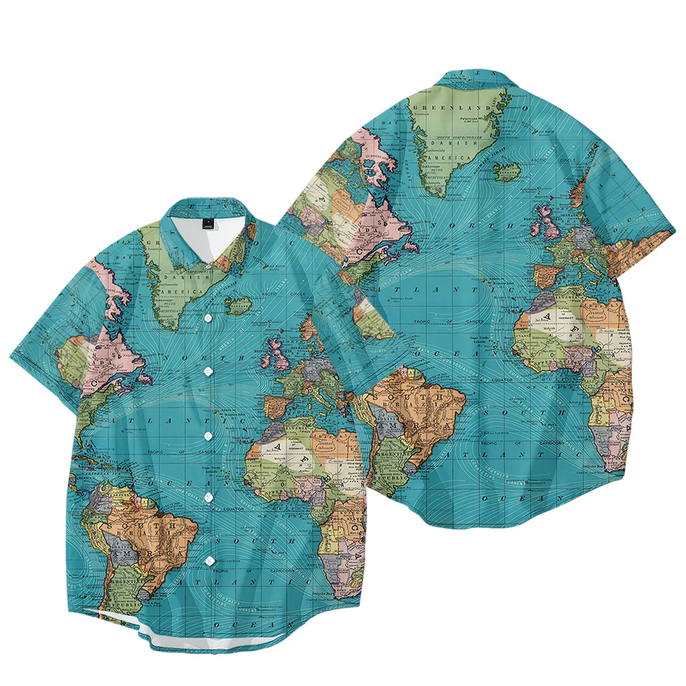 3D Hawaiian Shirt for Men, Unisex Summer Beach Casual Short Sleeve Button Down Shirts,Blue shirts,Earth globe print shirts,
3D Hawaiian Shirt for Men, Unisex Summer Beach Casual Short Sleeve Button Down Shirts,Blue shirts,Earth globe print shirts,