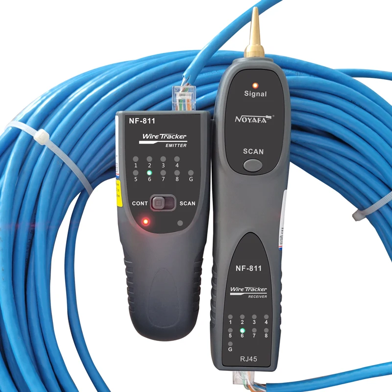 Hot (Noyafa 2026) NF-811 Professional Network Line Finder 60V Anti-Burn Tracer Wiring Tool for 4 Core Ethernet Cable Telephone
Hot (Noyafa 2026) NF-811 Professional Network Line Finder 60V Anti-Burn Tracer Wiring Tool for 4 Core Ethernet Cable Telephone