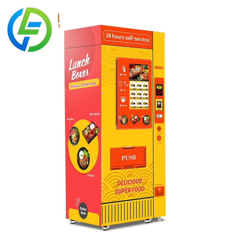 Small Fast Food Vending Machine Hot Food Automated Restaurant Vending
Small Fast Food Vending Machine Hot Food Automated Restaurant Vending