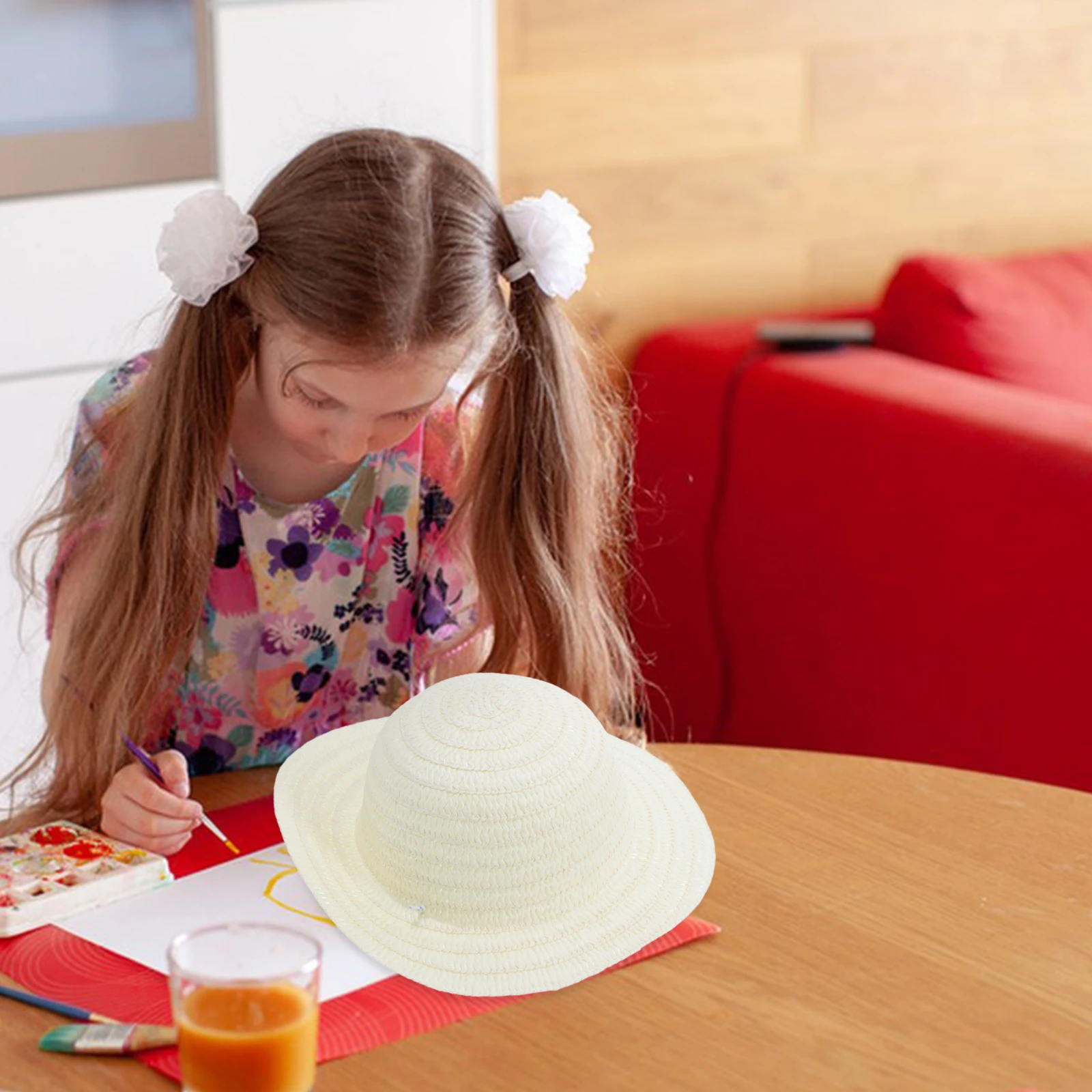 5Pcs Painting Straw Hat For Kids Craft Mini Woven Hat Decor Accessories Art Supplies
5Pcs Painting Straw Hat For Kids Craft Mini Woven Hat Decor Accessories Art Supplies