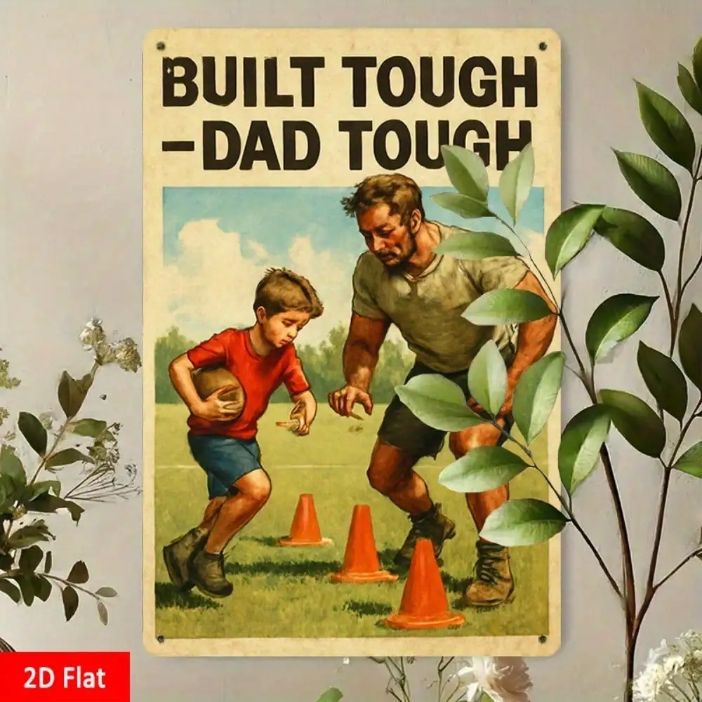 1PC "Built Tough Dad" Outdoor Tin Sign - Robust Gift For Outdoor Spaces & Man Cave, High-Quality, 8x12in/20x30cm
1PC "Built Tough Dad" Outdoor Tin Sign - Robust Gift For Outdoor Spaces & Man Cave, High-Quality, 8x12in/20x30cm
