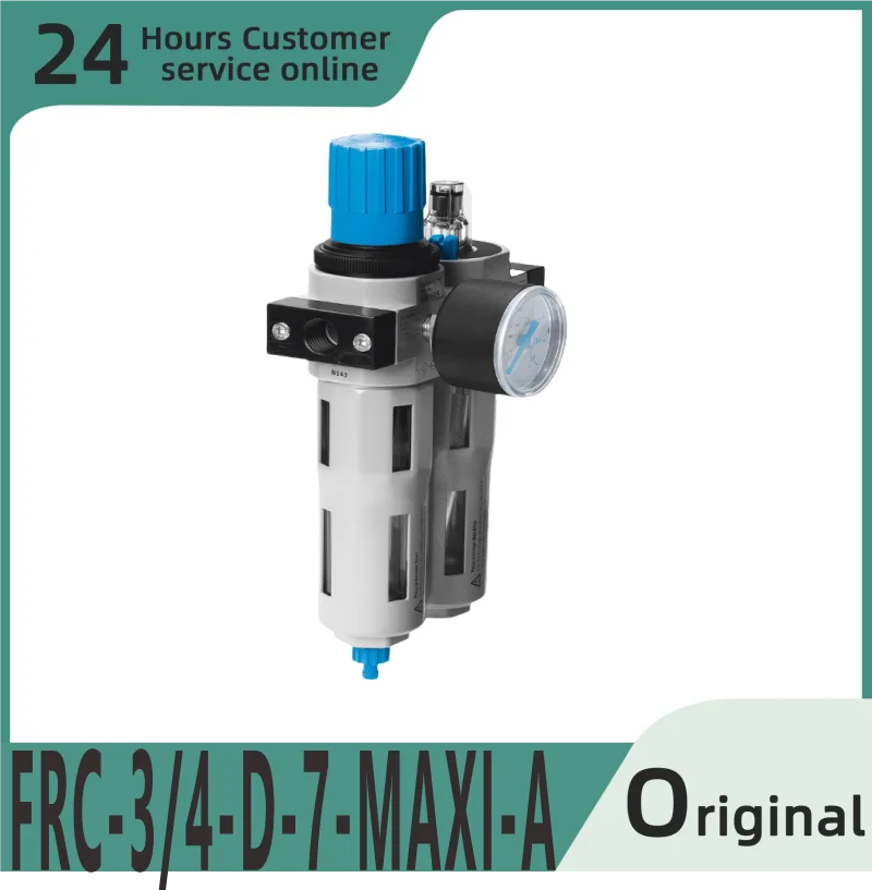 New original gas source processing device FRC-3/4-D-7-MAXI-A 162768 FRC-1-D-7-MAXI-A 162769
New original gas source processing device FRC-3/4-D-7-MAXI-A 162768 FRC-1-D-7-MAXI-A 162769