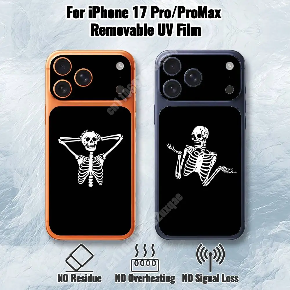 Funny Skeleton Daily Life Removable UV Film for iPhone 17 Pro 17 ProMax Protective Sticker
Funny Skeleton Daily Life Removable UV Film for iPhone 17 Pro 17 ProMax Protective Sticker