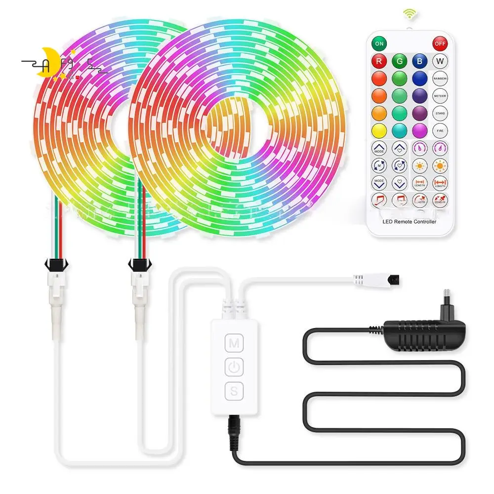 AF95-SP611E WS2812B WS2811 Bluetooth Music LED Strip Controller IR38 Keys Remote APP For Addressable LED Lighting DC5V-24V
AF95-SP611E WS2812B WS2811 Bluetooth Music LED Strip Controller IR38 Keys Remote APP For Addressable LED Lighting DC5V-24V