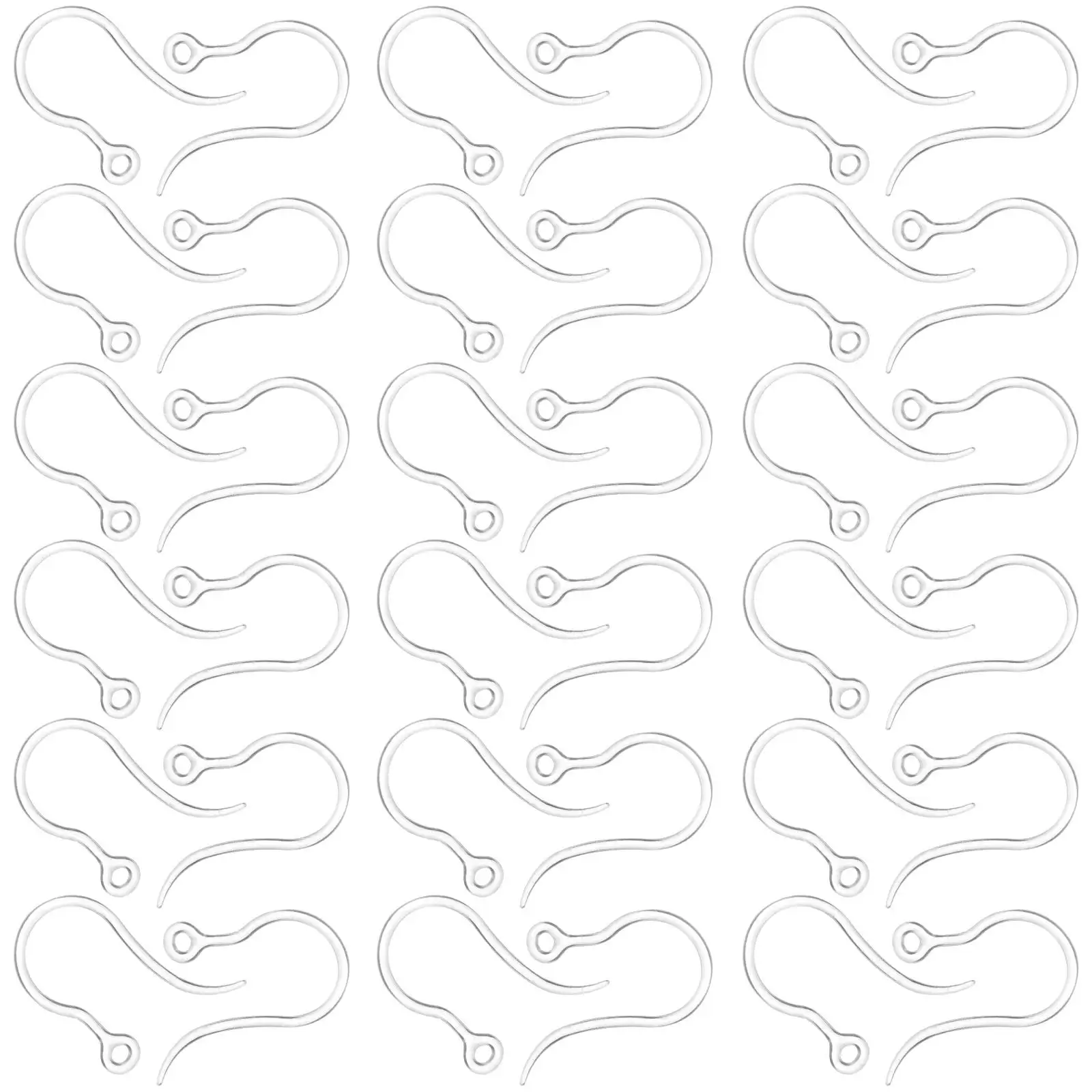 50 Pcs Transparent Resin Ear Hooks DIY Jewelry Supplies Earrings No for Material Accessories
50 Pcs Transparent Resin Ear Hooks DIY Jewelry Supplies Earrings No for Material Accessories