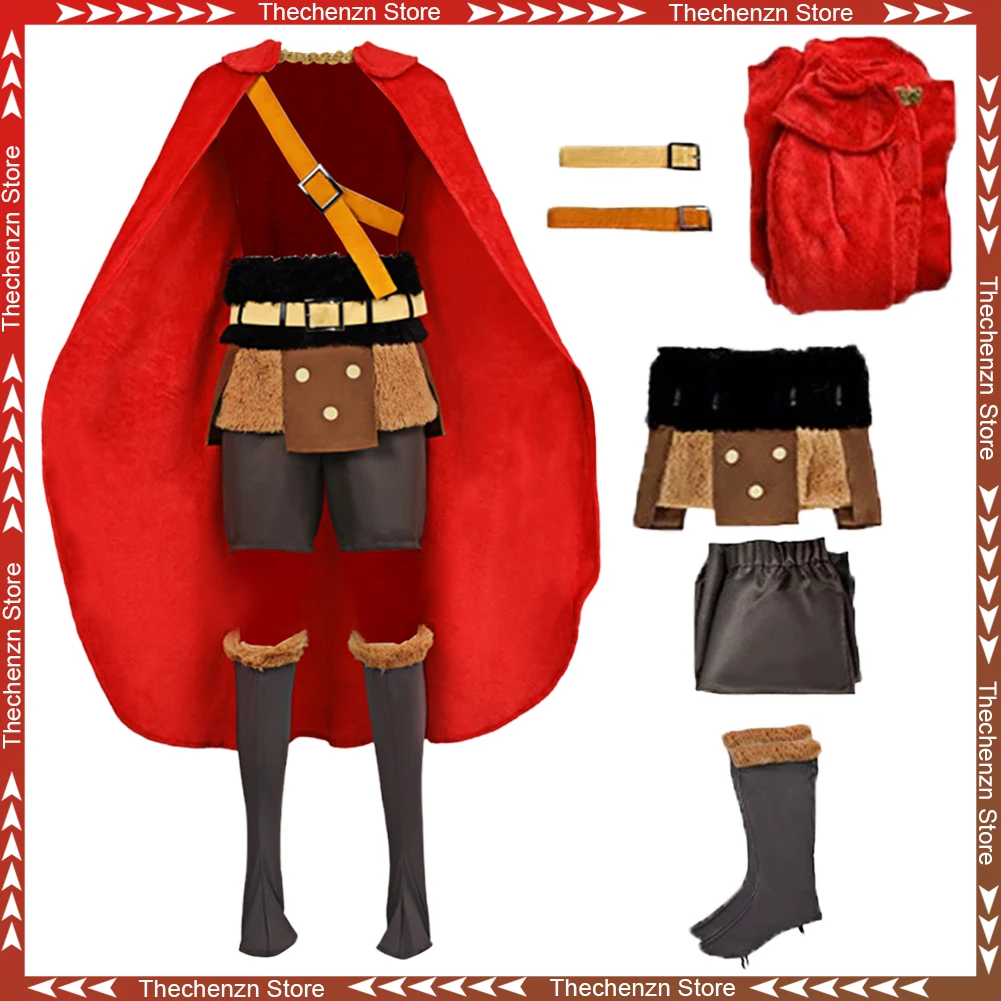 Fancy Dress Elbaf Arc Luffy Cosplay For Men Clothing Red Cloak Anime Pirate Costume Halloween Adult Man Roleplay Party Outfits
Fancy Dress Elbaf Arc Luffy Cosplay For Men Clothing Red Cloak Anime Pirate Costume Halloween Adult Man Roleplay Party Outfits