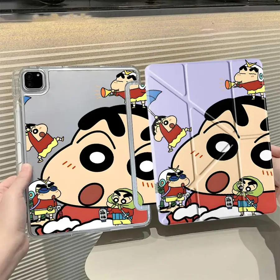 Cartoon Crayon Shin Chans Y-Fold Holder Cover Tablet Case For iPad Air 4 5 M3 M2 1 2 M4 11inch Pro 11th 10th 9th 8th 7th
Cartoon Crayon Shin Chans Y-Fold Holder Cover Tablet Case For iPad Air 4 5 M3 M2 1 2 M4 11inch Pro 11th 10th 9th 8th 7th
