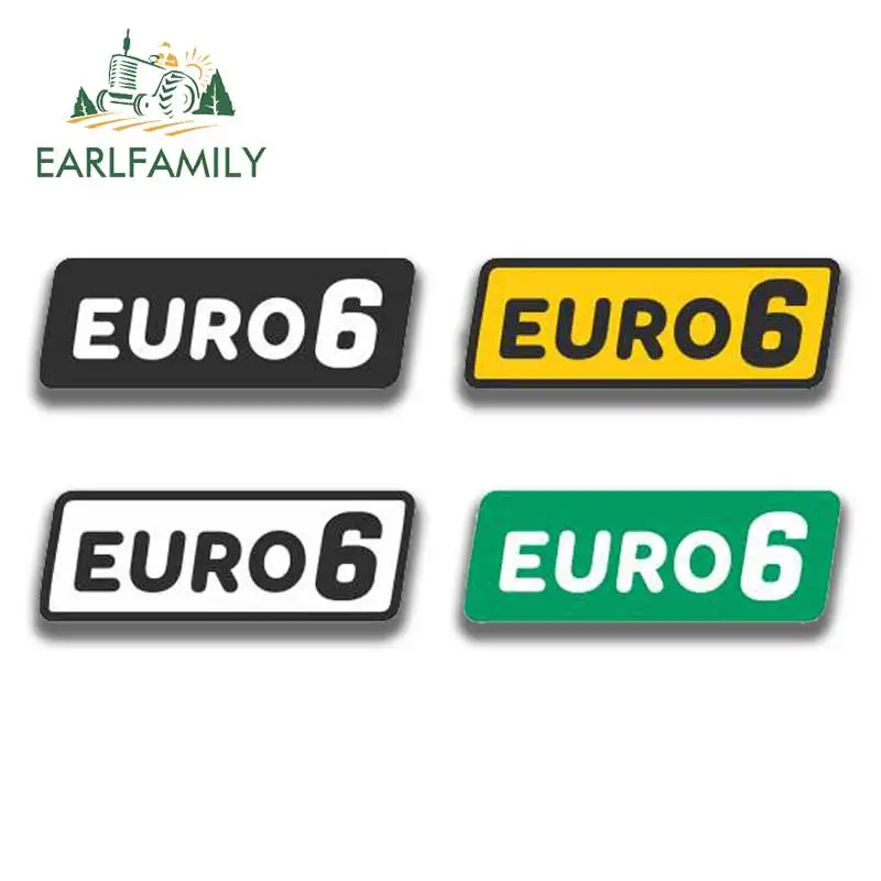 EARLFAMILY 13cm for EURO 6 Car Accessories Stickers Camper Waterproof Vinyl Car Wrap Decal Sunscreen Laptop RV JDM VAN Decals
EARLFAMILY 13cm for EURO 6 Car Accessories Stickers Camper Waterproof Vinyl Car Wrap Decal Sunscreen Laptop RV JDM VAN Decals