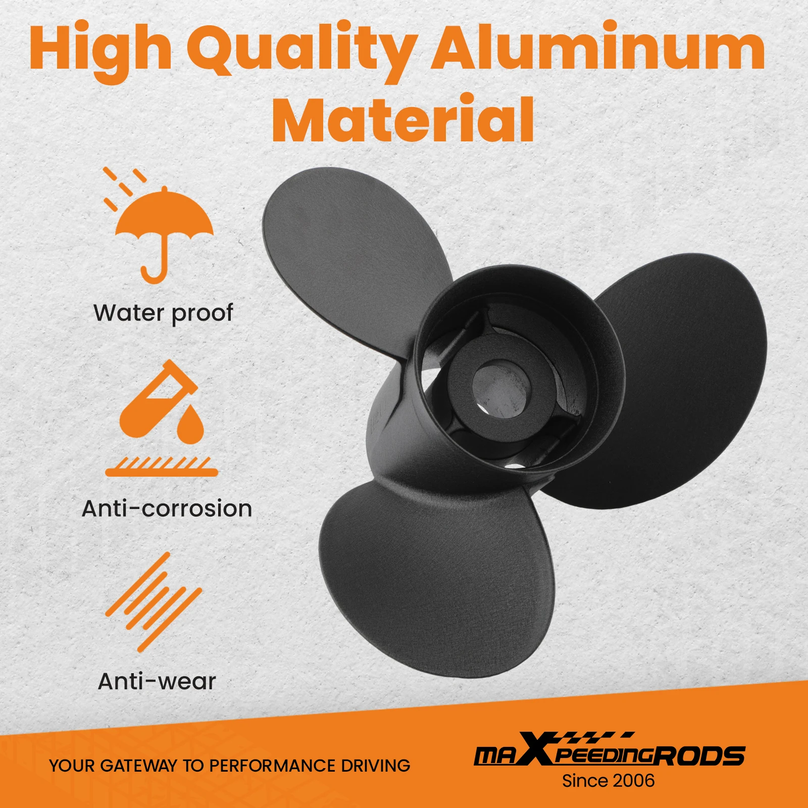 48-832830A45 Right Aluminum Outboard Enigne Propeller for Mercury Mercruiser 135-300HP14-1/2x19
48-832830A45 Right Aluminum Outboard Enigne Propeller for Mercury Mercruiser 135-300HP14-1/2x19