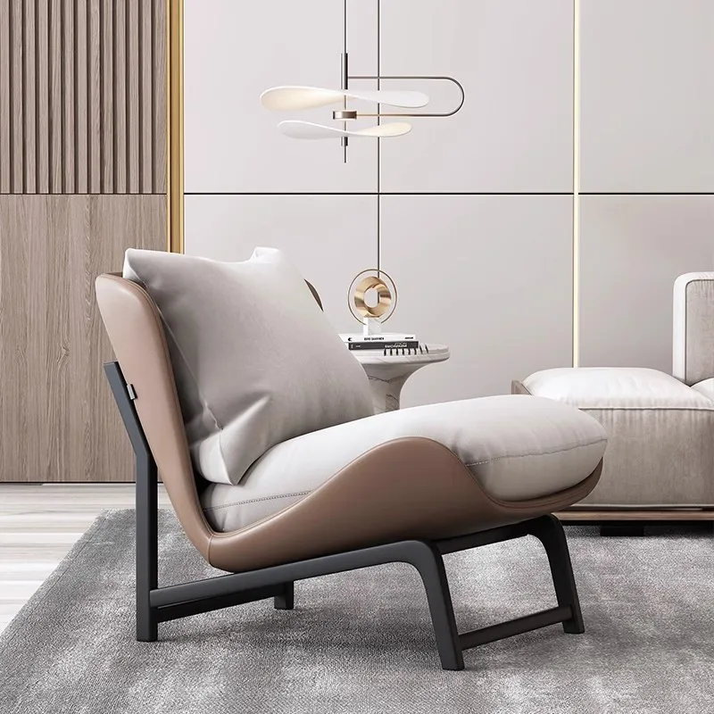 Nordic single sofa chair modern simple balcony leisure chair Italian minimalist living room tiger
Nordic single sofa chair modern simple balcony leisure chair Italian minimalist living room tiger