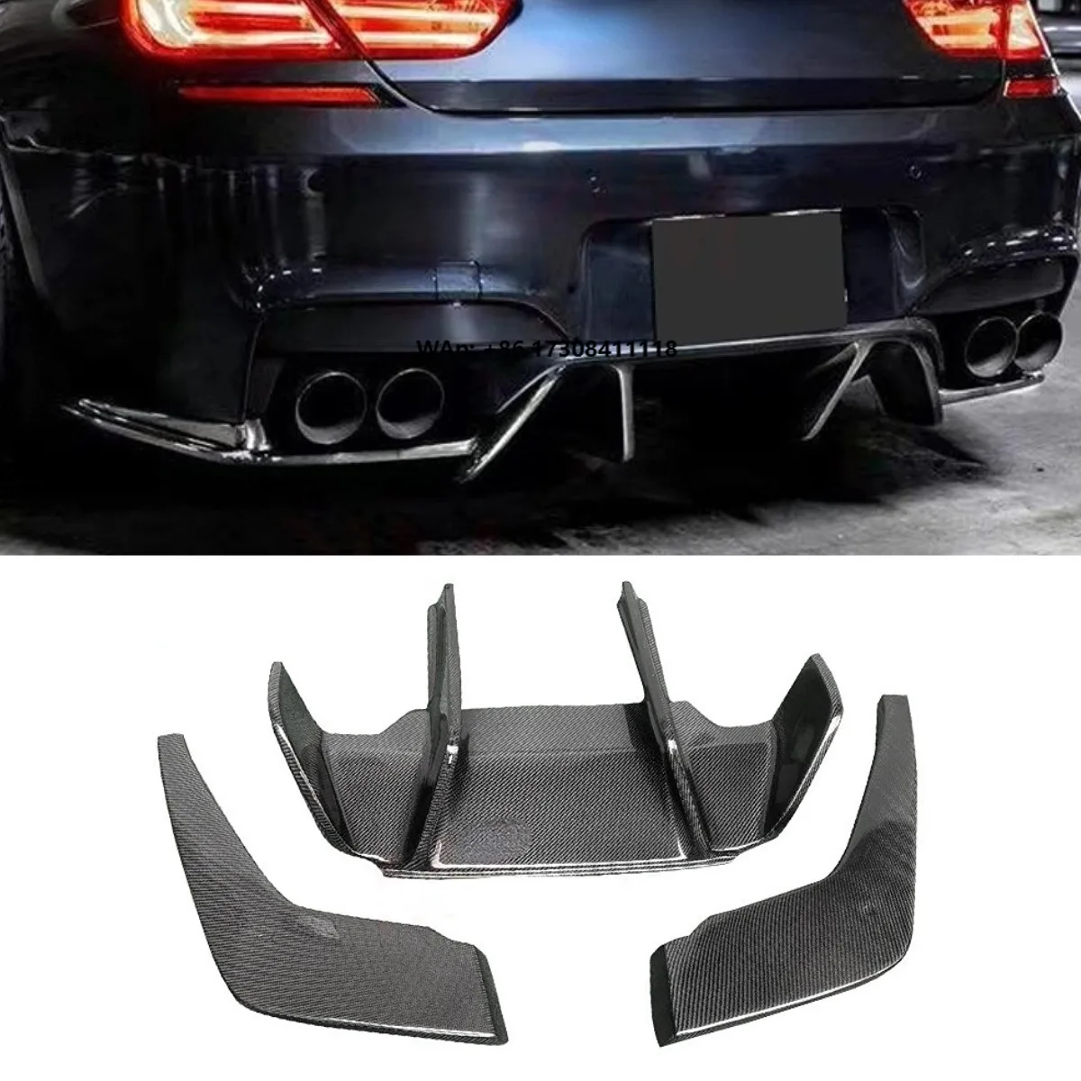 Car Rear Bumper Spoiler Lip Diffuser Modification Part For 6 Series F06 F12 F13 M6 Bumper Guard Protector Cover Accessories
Car Rear Bumper Spoiler Lip Diffuser Modification Part For 6 Series F06 F12 F13 M6 Bumper Guard Protector Cover Accessories