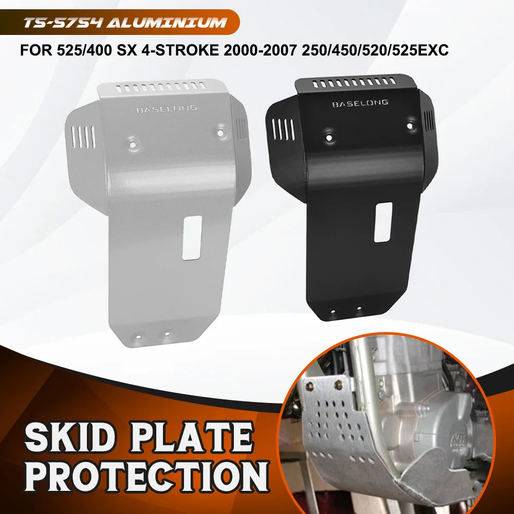 FOR 400 250 450 520 525 EXC 4-Stroke 2000 -2004 2005 2006 2007 Engine Base Chassis Guard Skid Plate Belly Pan Protector Cover
FOR 400 250 450 520 525 EXC 4-Stroke 2000 -2004 2005 2006 2007 Engine Base Chassis Guard Skid Plate Belly Pan Protector Cover