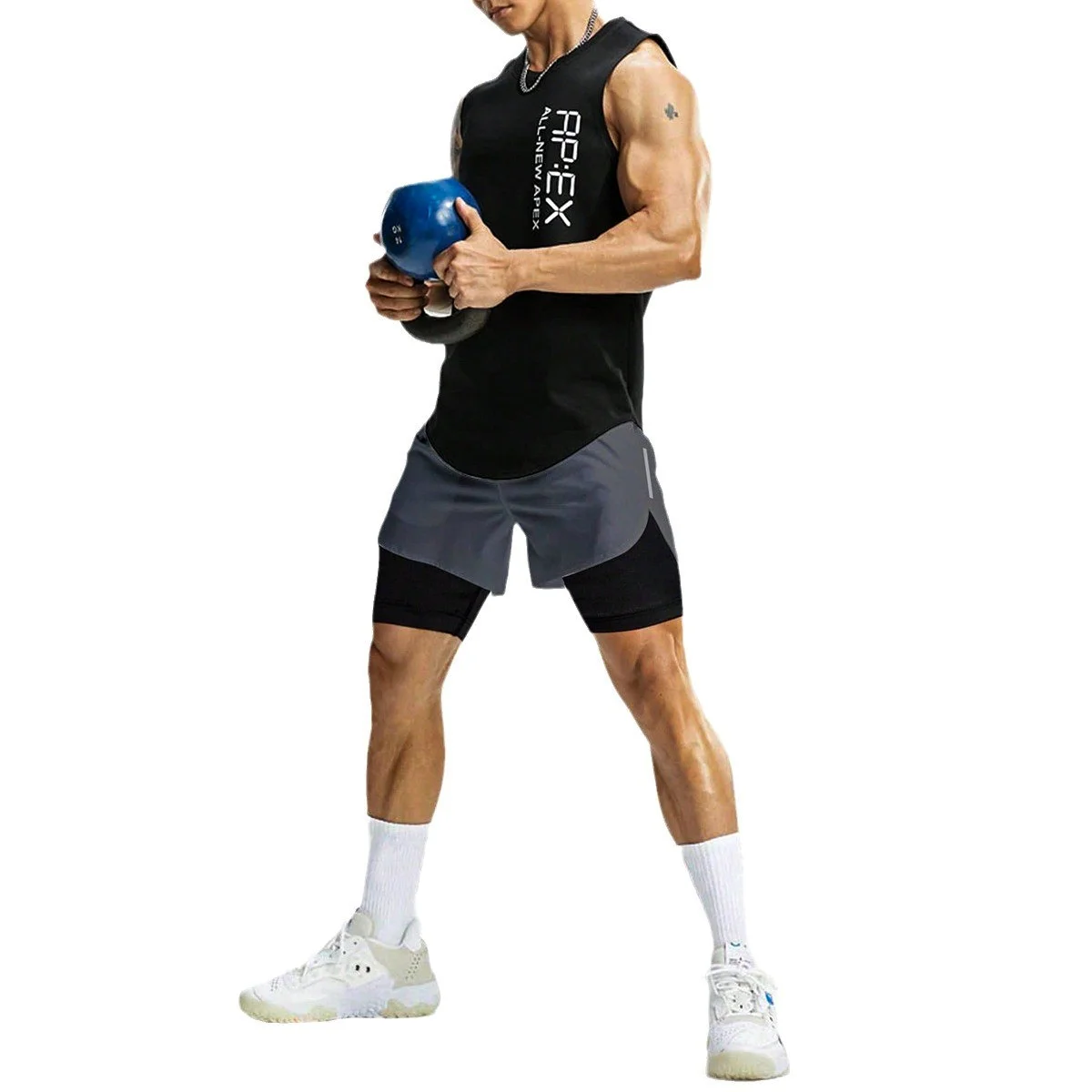 Large Men's Two-piece Summer Outdoor Shorts Dry and Lightweight Marathon Running Fitness and Sports Training Pants
Large Men's Two-piece Summer Outdoor Shorts Dry and Lightweight Marathon Running Fitness and Sports Training Pants