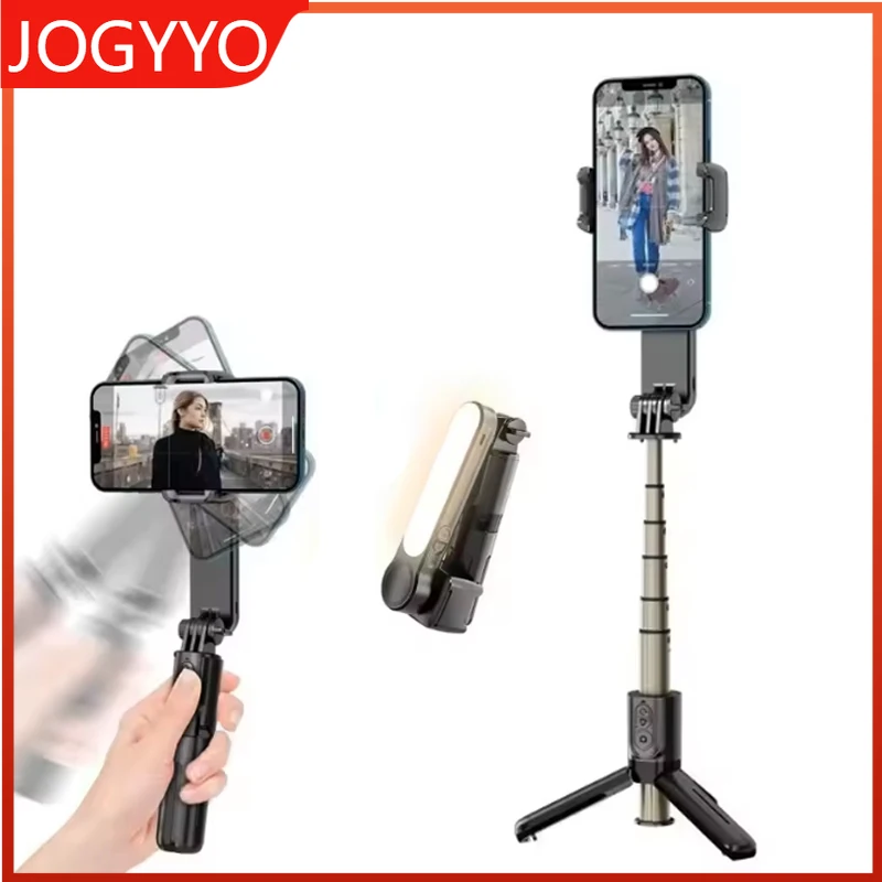 Handheld Bluetooth Selfie Stick Gimbal Stabilizer Holder Adjustable Fill Light Selfie Vlog Stand Mobile Phone for IPhone Samsung
Handheld Bluetooth Selfie Stick Gimbal Stabilizer Holder Adjustable Fill Light Selfie Vlog Stand Mobile Phone for IPhone Samsung