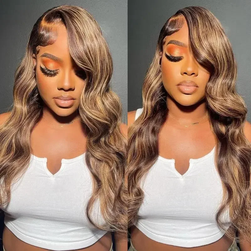 Body Wave Human Hair Wigs 13x4 13x6 Hd Lace Frontal Wig 4/27 Honey Blonde Ombre Colored Wigs For Women Highlight Wig Human Hair
Body Wave Human Hair Wigs 13x4 13x6 Hd Lace Frontal Wig 4/27 Honey Blonde Ombre Colored Wigs For Women Highlight Wig Human Hair
