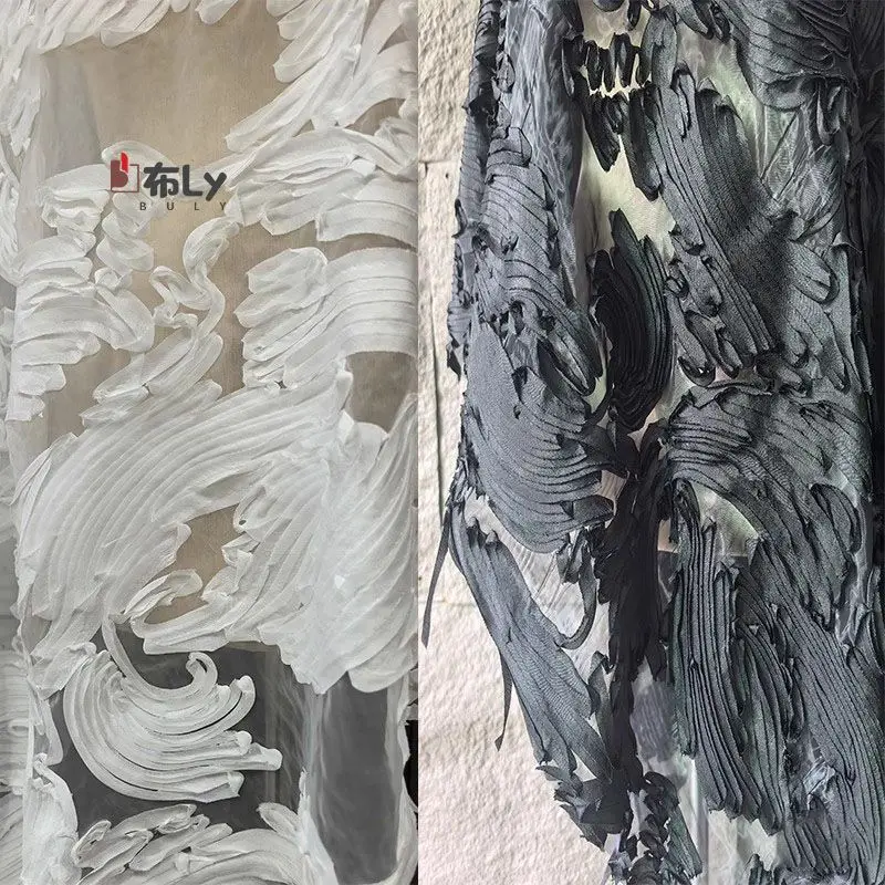Новая ткань в китайском стиле с 3D-рельефом и плиссировкой, дизайнерский специальный материал для платьев Ханьфу, для рукоделия и декора одежды
Новая ткань в китайском стиле с 3D-рельефом и плиссировкой, дизайнерский специальный материал для платьев Ханьфу, для рукоделия и декора одежды