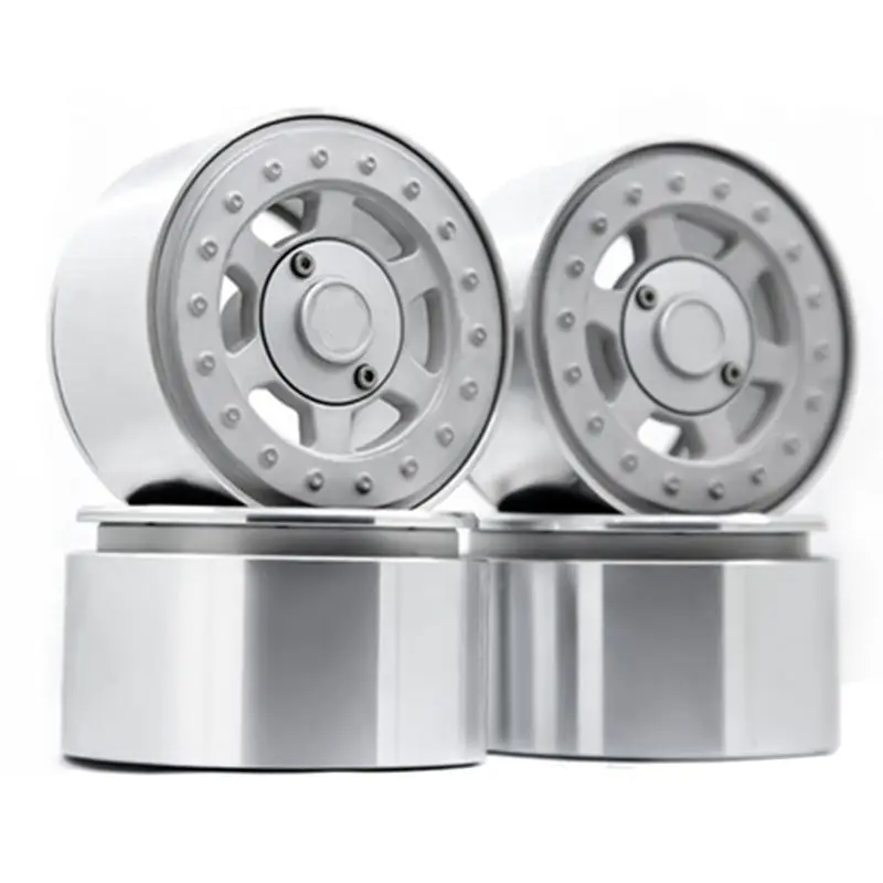 【NEW USER EXCLUSIVE】4Pcs For TRX-4 TRX-6 Mercedes Benz 6X6 G63 G500 SCX10 Climbing Car 2.2 Inch Metal Lock Tire Wheel Rims
【NEW USER EXCLUSIVE】4Pcs For TRX-4 TRX-6 Mercedes Benz 6X6 G63 G500 SCX10 Climbing Car 2.2 Inch Metal Lock Tire Wheel Rims