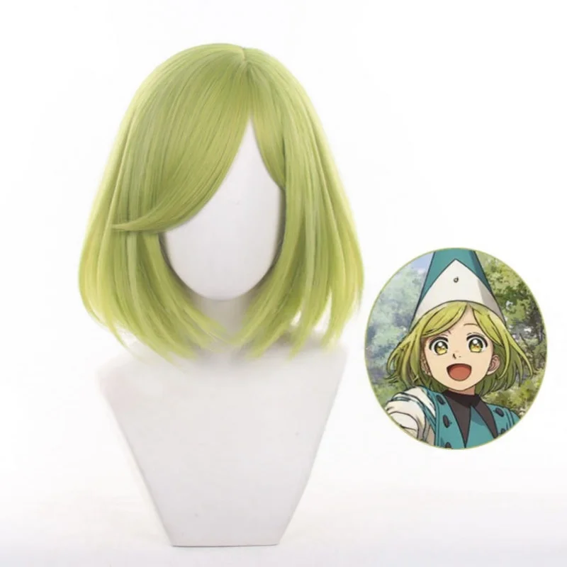 Anime Witch Hat Atelier Coco Cosplay Wig Halloween Cos Women Green Short Hair Heat Resistant Fiber Hair + Wig Cap
Anime Witch Hat Atelier Coco Cosplay Wig Halloween Cos Women Green Short Hair Heat Resistant Fiber Hair + Wig Cap