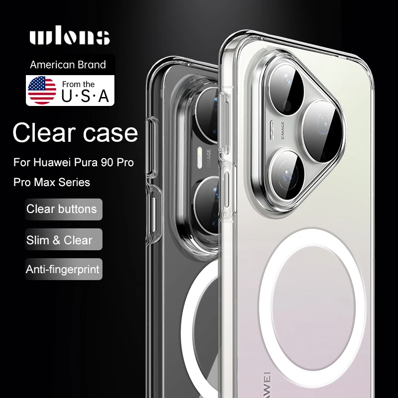 For Huawei Pura 90 Pro Max and Pura 90 Pro Case Magnetic Clear Non-Yellowing Skin Friendly Screen Lens Protection Soft Cover
For Huawei Pura 90 Pro Max and Pura 90 Pro Case Magnetic Clear Non-Yellowing Skin Friendly Screen Lens Protection Soft Cover