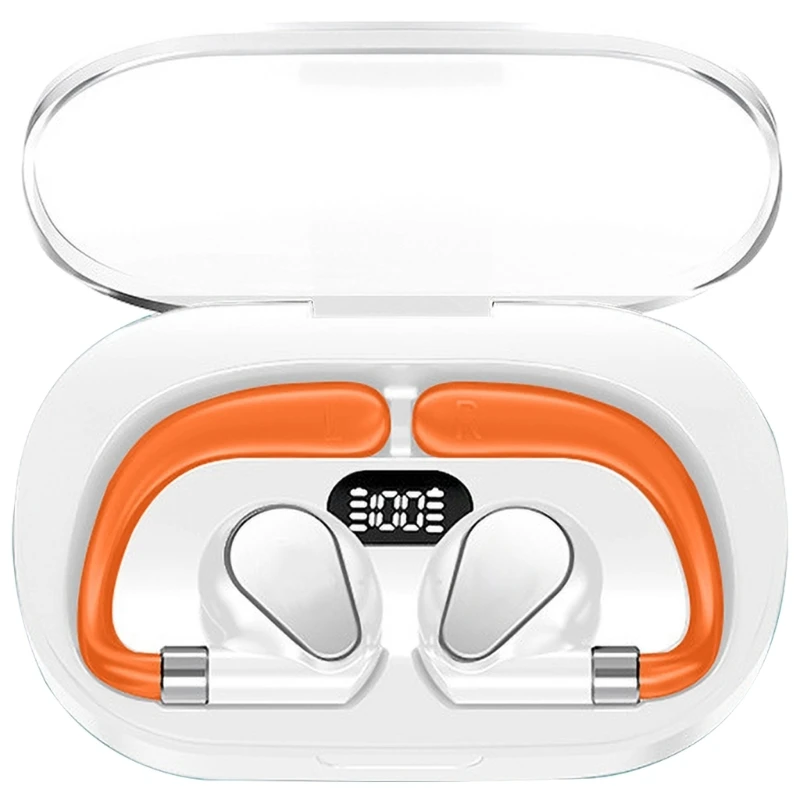 T18 Digital Display Earphones Fast Transmission Intelligent Noise Reductions Earhook Headsets Sports Earbud BLE5.3 20Hrs
T18 Digital Display Earphones Fast Transmission Intelligent Noise Reductions Earhook Headsets Sports Earbud BLE5.3 20Hrs