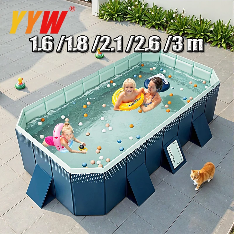 Foldable Pool, Non-Inflatable Kids' and Adults' Outdoor Swimming Pool, Hard Plastic Shell Portable Pool, Kid Pool Foldable Pools
Foldable Pool, Non-Inflatable Kids' and Adults' Outdoor Swimming Pool, Hard Plastic Shell Portable Pool, Kid Pool Foldable Pools