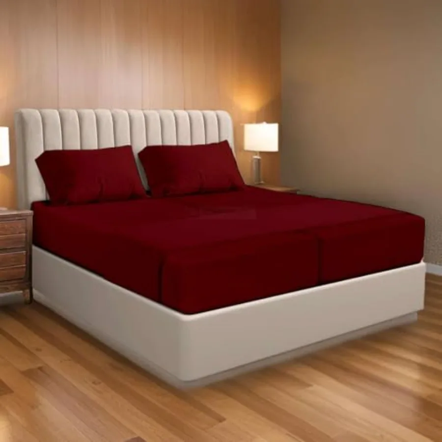 100% Egyptian Cotton Sheets Sets for Adjustable Bed 5 Pcs Fits Mattress Upto 16" Deep Hotel Luxury Ultra Soft Cooling Bed Sheet
100% Egyptian Cotton Sheets Sets for Adjustable Bed 5 Pcs Fits Mattress Upto 16" Deep Hotel Luxury Ultra Soft Cooling Bed Sheet