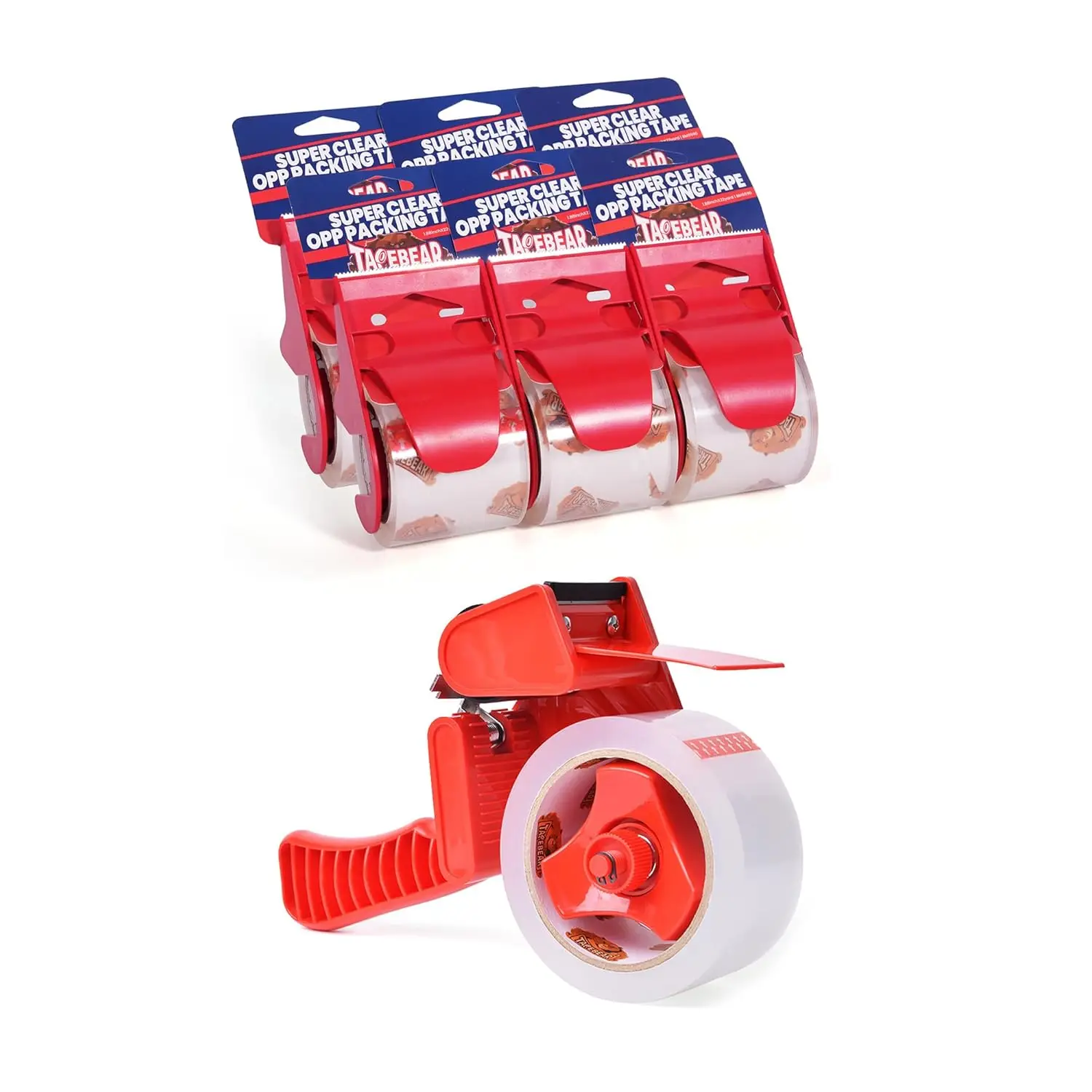 No Noise Packing Tape with Dispenser, 2.6mil Thick, 1.88" x 22yd + Packing Tape with Dispenser, 2.6mil Thick, 1.88" x 55
No Noise Packing Tape with Dispenser, 2.6mil Thick, 1.88" x 22yd + Packing Tape with Dispenser, 2.6mil Thick, 1.88" x 55