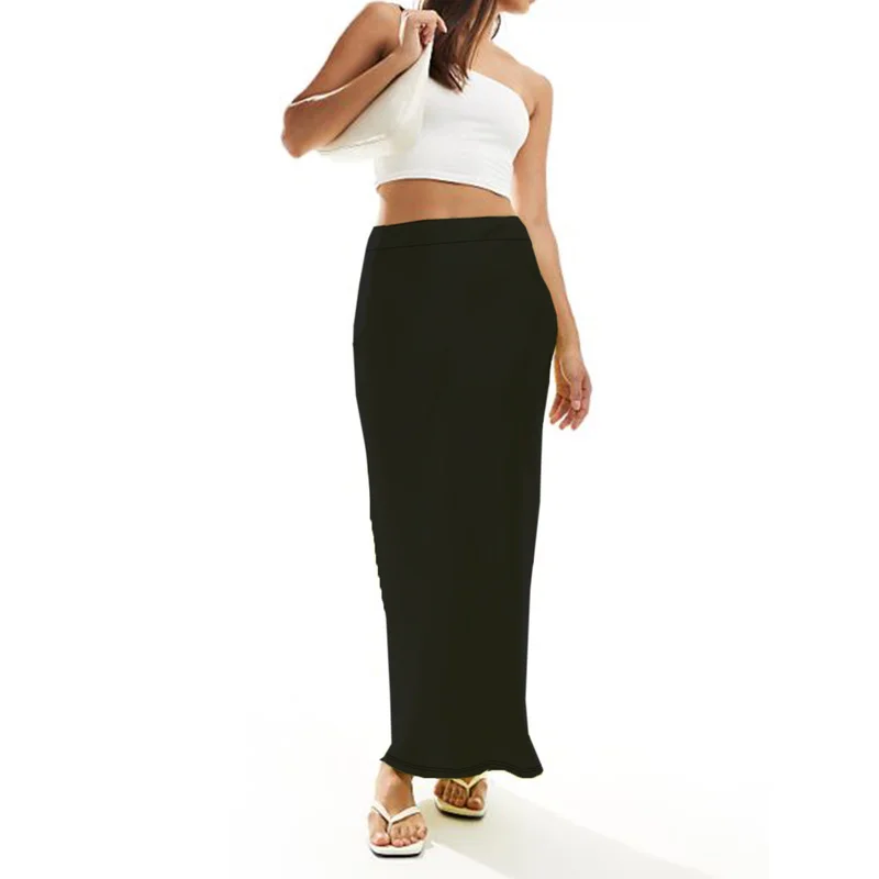 Women's Regular Fit Skirt 2026 Solid Color Elastic Waist Casual Office Elegant Slimming Skirt
Women's Regular Fit Skirt 2026 Solid Color Elastic Waist Casual Office Elegant Slimming Skirt