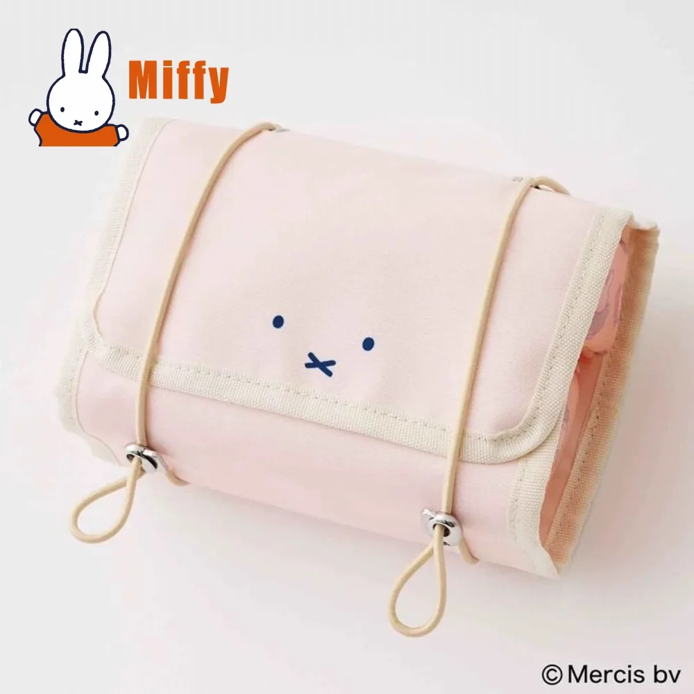 Kawaii Miffy Travel Roll-up Cosmetic Bag Cute Rabbit Mesh Pouch Organizer Portable Pink Pastel Foldable Hanging Bag Travel Gift
Kawaii Miffy Travel Roll-up Cosmetic Bag Cute Rabbit Mesh Pouch Organizer Portable Pink Pastel Foldable Hanging Bag Travel Gift