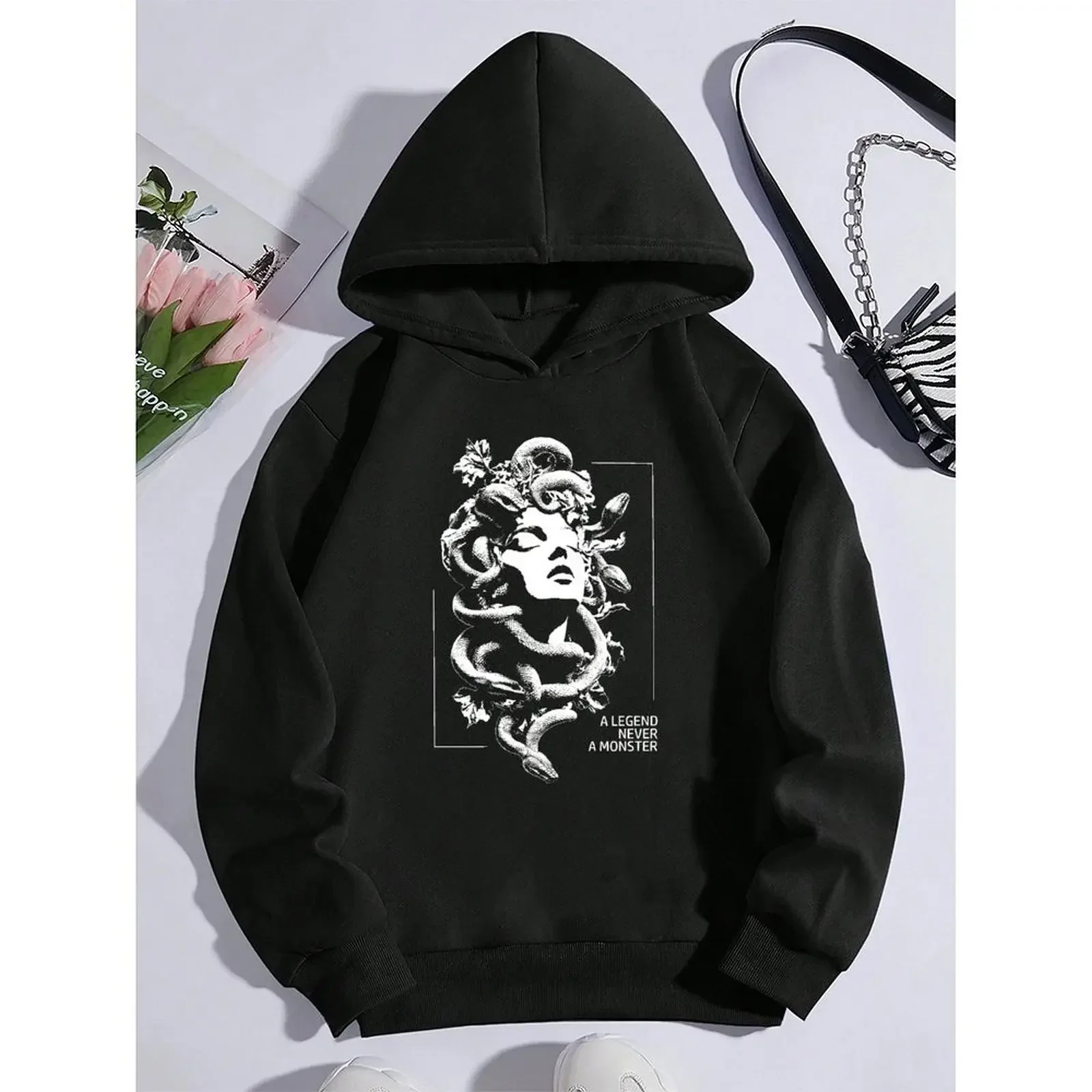 Women's Sweater Hoodies Sweatshirts Velvet Winter Casual Spray-painted Print Colorful Long Sleeve Pullovers Autumn Woman Clothes
Women's Sweater Hoodies Sweatshirts Velvet Winter Casual Spray-painted Print Colorful Long Sleeve Pullovers Autumn Woman Clothes