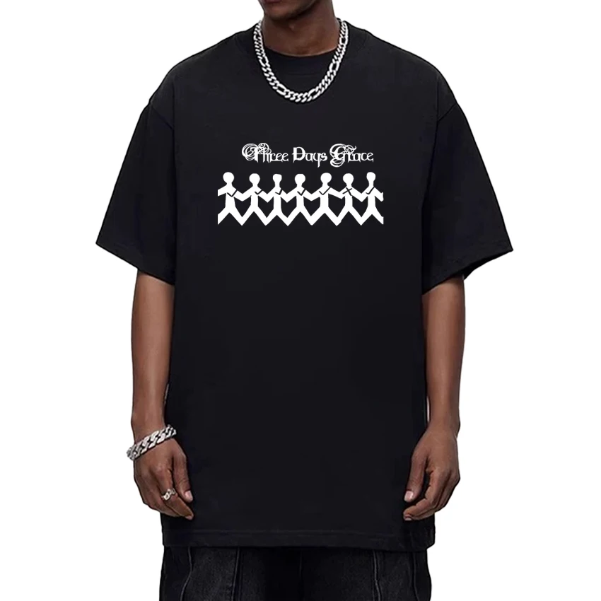 2025 Summer Three Days Grace Band Graphic Printed 100% Cotton Oversized t-shirt Men Women popular Classic short sleeve Tee shirt
2025 Summer Three Days Grace Band Graphic Printed 100% Cotton Oversized t-shirt Men Women popular Classic short sleeve Tee shirt