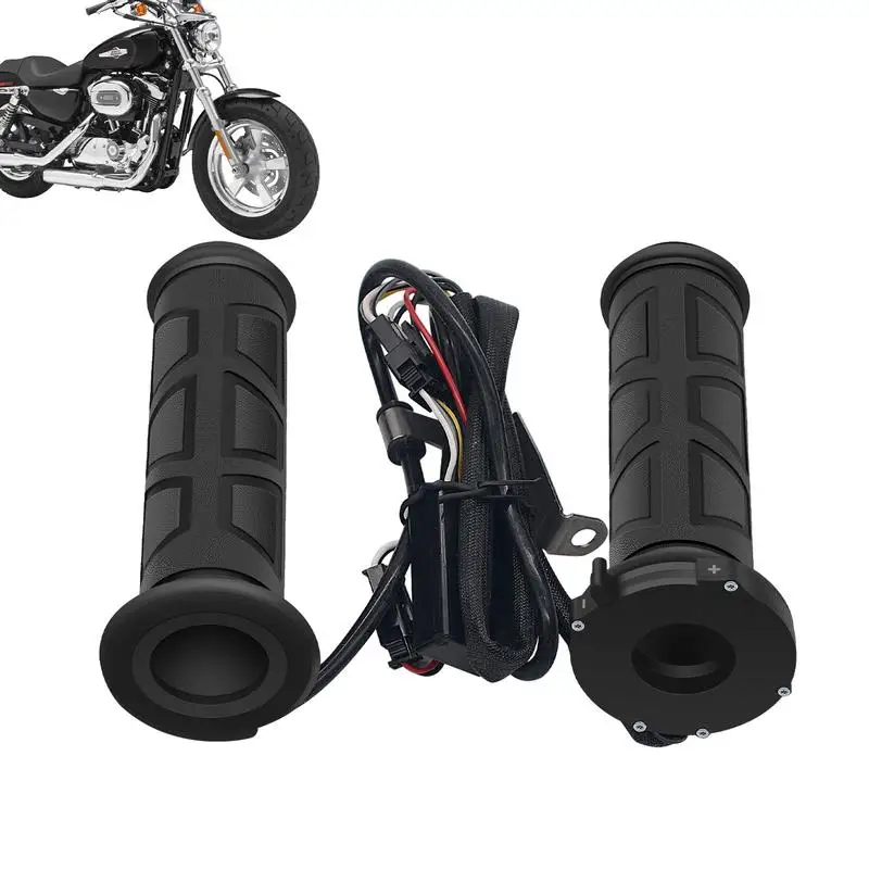 Motorcycle Heated Grips Electric Motorbike Handlebar Hand Warmer Waterproof Grip Cover Heated Hand Grips Temperature Adjustable
Motorcycle Heated Grips Electric Motorbike Handlebar Hand Warmer Waterproof Grip Cover Heated Hand Grips Temperature Adjustable