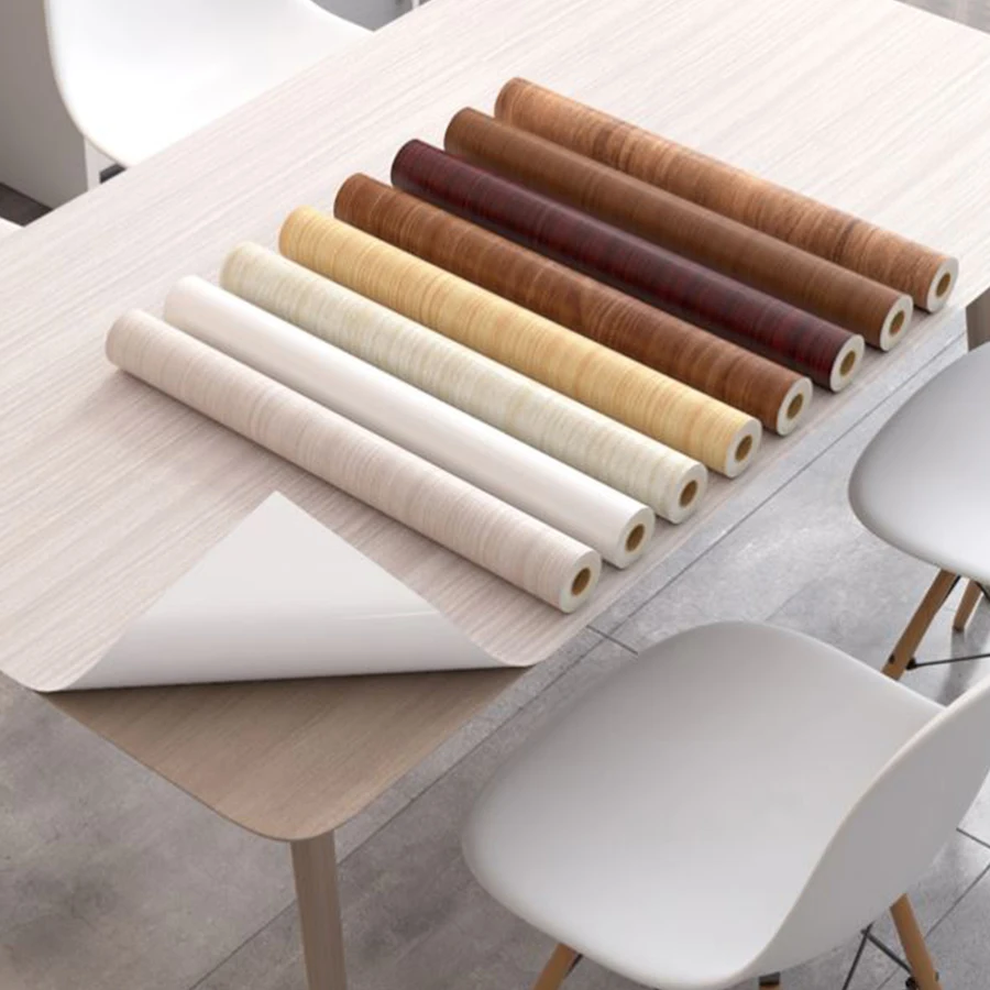Wood Pattern Stickers Self-Adhesive Wallpaper Waterproof Background Wall Kitchen Cabinets Table Old Furniture Refurbished Film
Wood Pattern Stickers Self-Adhesive Wallpaper Waterproof Background Wall Kitchen Cabinets Table Old Furniture Refurbished Film