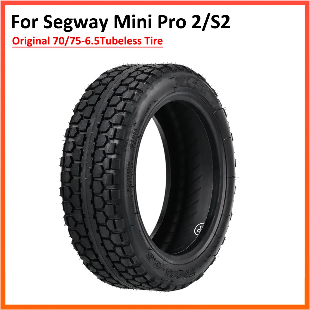 Оригинальная бескамерная шина 70/75-6,5 для Segway Ninebot Mini Pro 2/S2, самобалансирующийся электрический скутер, комплект деталей Gokart
Оригинальная бескамерная шина 70/75-6,5 для Segway Ninebot Mini Pro 2/S2, самобалансирующийся электрический скутер, комплект деталей Gokart