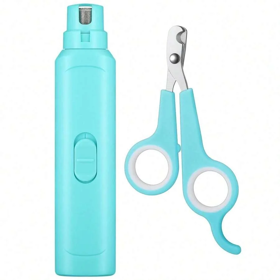 【New Arrival】Electric Pet Nail Trimmer Set, Quiet Grinder and Safety Clippers for Small to Medium Pets 3.
【New Arrival】Electric Pet Nail Trimmer Set, Quiet Grinder and Safety Clippers for Small to Medium Pets 3.
