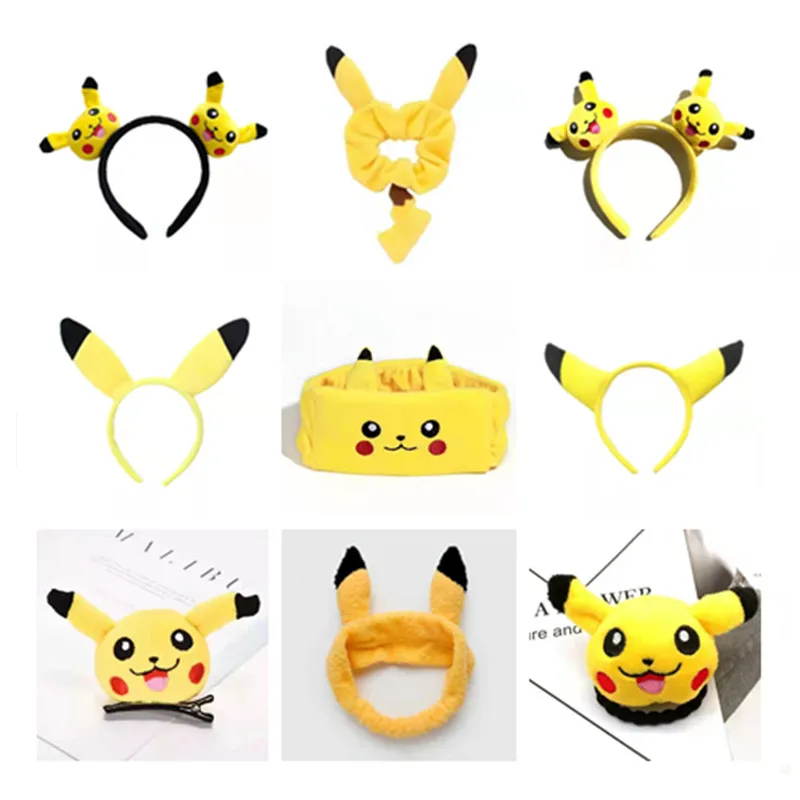7styles Cute Pikachu Hairpins Hair Bands Pokémon Wristbands Hair Ties Cosplay Anime Accessories Children's Toys Gifts
7styles Cute Pikachu Hairpins Hair Bands Pokémon Wristbands Hair Ties Cosplay Anime Accessories Children's Toys Gifts