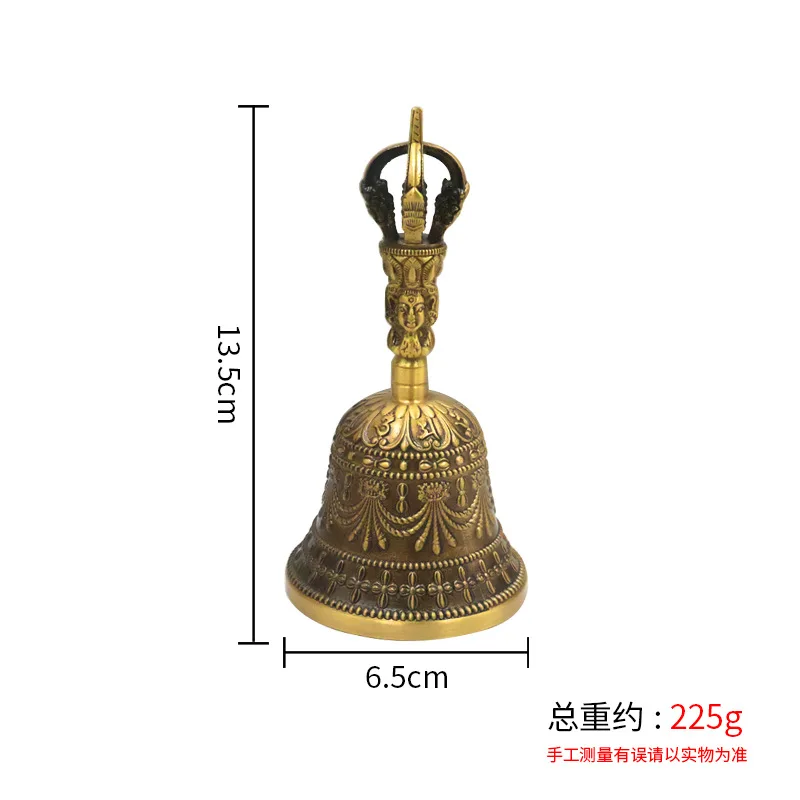 Thickened Ritual Instrument Brass Vajra Pestle Copper Handheld Three Pure Ones Buddha Bell Anti
Thickened Ritual Instrument Brass Vajra Pestle Copper Handheld Three Pure Ones Buddha Bell Anti
