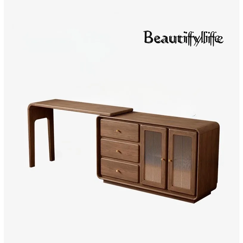 Chest of Drawers Dresser Solid Wood Integrated Bedroom Corner Desk Tailstock Makeup Half Surrounded Dresser
Chest of Drawers Dresser Solid Wood Integrated Bedroom Corner Desk Tailstock Makeup Half Surrounded Dresser
