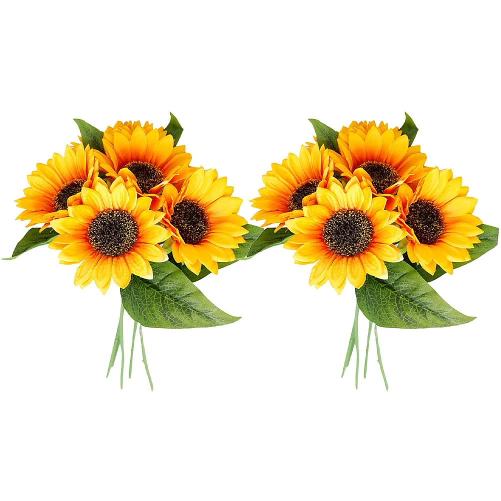 2 Bunches Artificial Sunflower Bride Flowers Decoration Fabric Plastic DIY Wedding Bridal Bouquet Bridesmaid for Wedding
2 Bunches Artificial Sunflower Bride Flowers Decoration Fabric Plastic DIY Wedding Bridal Bouquet Bridesmaid for Wedding