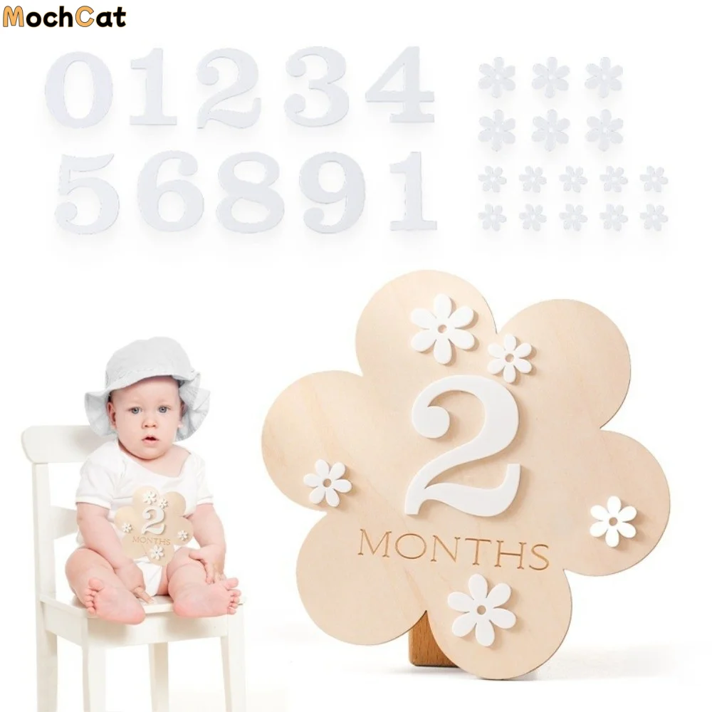 Calendar Newborn Growth Commemorative Card Handmade Photo Props Baby Milestones Card Flower 1-12 Month
Calendar Newborn Growth Commemorative Card Handmade Photo Props Baby Milestones Card Flower 1-12 Month