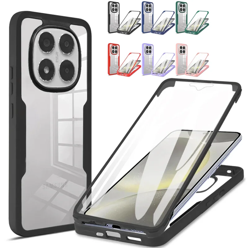 For Xiaomi Redmi Note 14 Pro 4G Case Shockproof 360 Full Cover Case For Redmi Note14Pro 4G Soft Silicone Bumper Case
For Xiaomi Redmi Note 14 Pro 4G Case Shockproof 360 Full Cover Case For Redmi Note14Pro 4G Soft Silicone Bumper Case