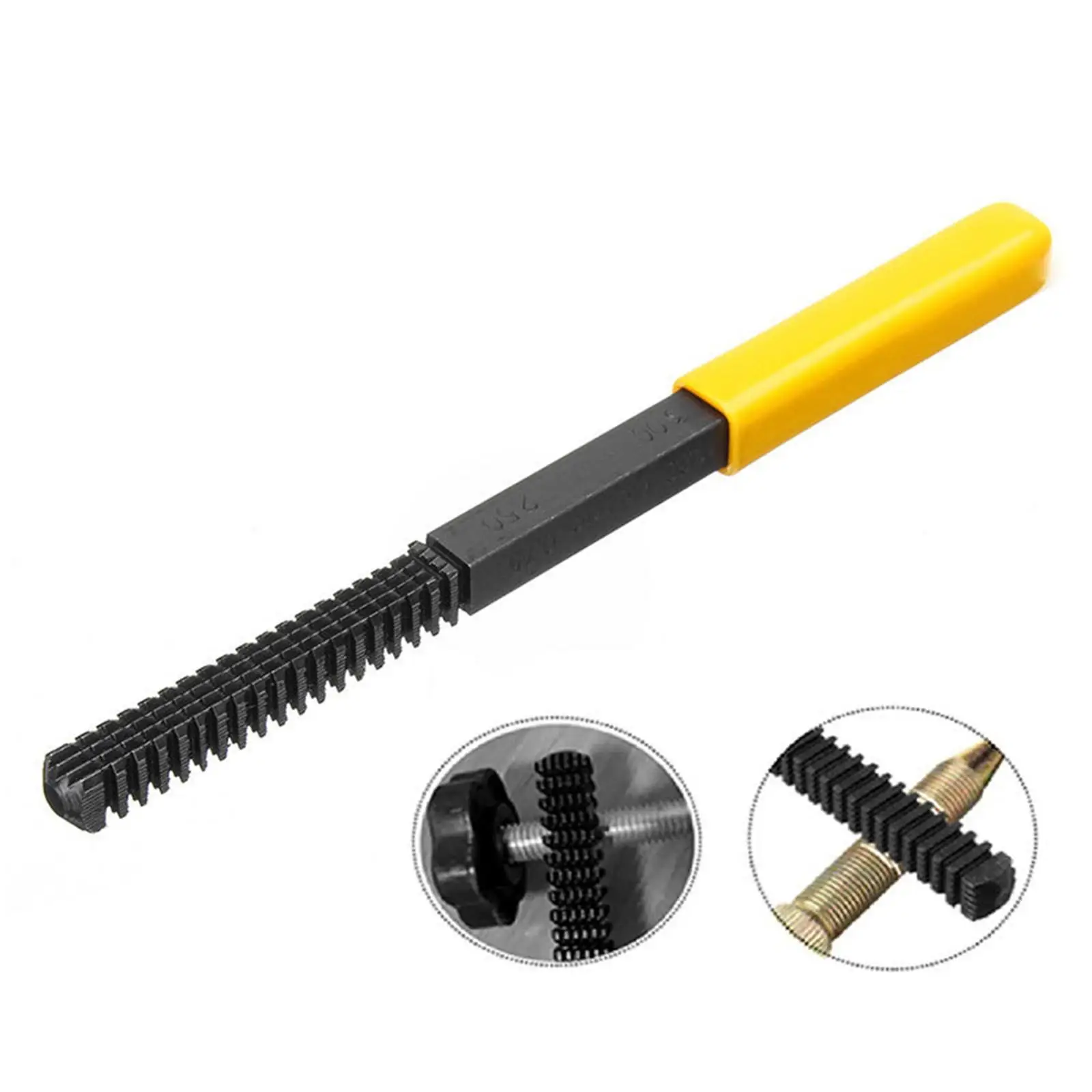 Thread Repair File Multifunctional Hardware DIY Hand Tools Thread Straightening
Thread Repair File Multifunctional Hardware DIY Hand Tools Thread Straightening